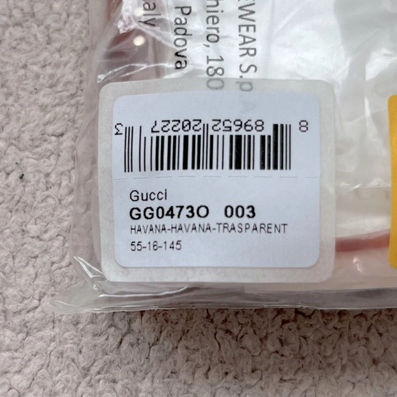 Gucci Havana Tortoise Optical Glasses #GG04730-AUTHENTIC-Luxury-Designer-NEW - Picture 6 of 11